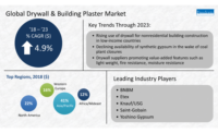 Global Drywall  Building Plaster infographic