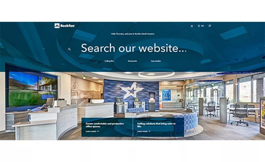 Rockfon Website