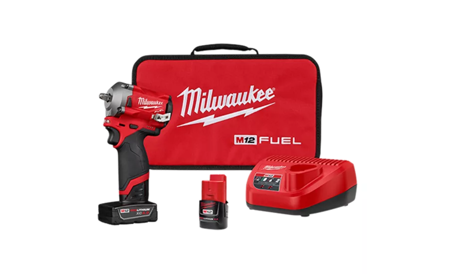 Stubby impact wrench kit