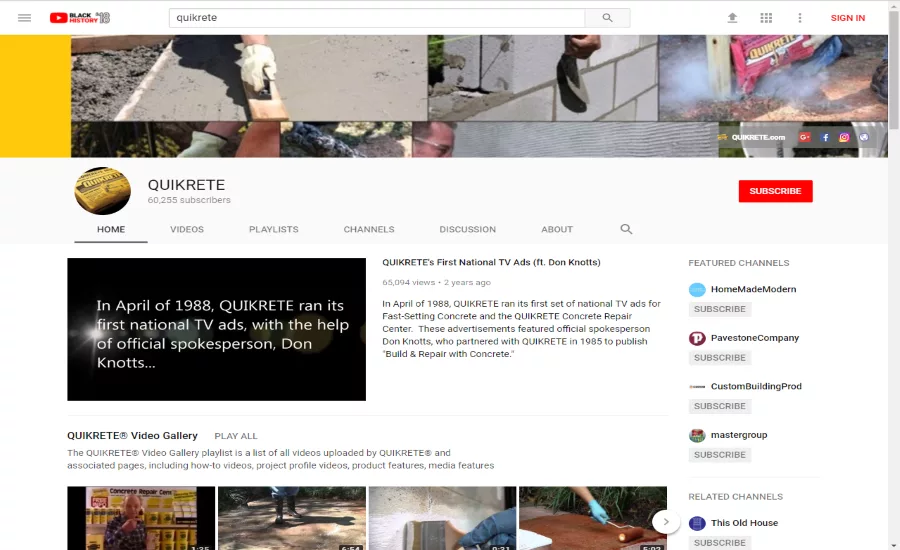 quikrete