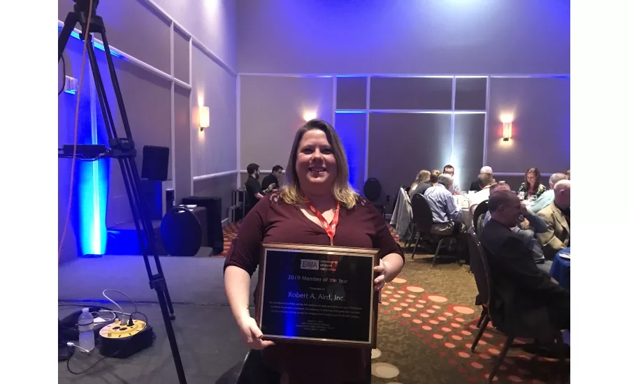 Sarah Aird-Nichols EIMA award winner.
