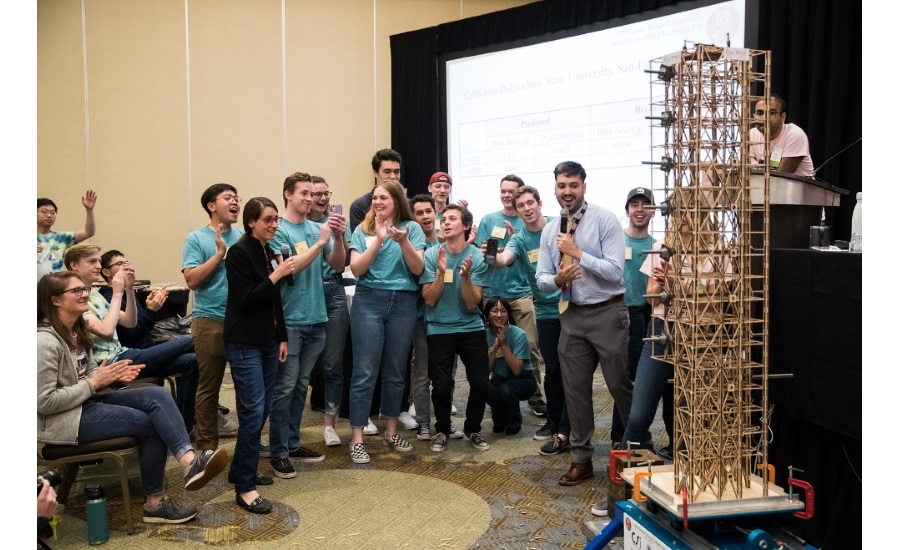 Cal Poly Architectural Engineering EERI Seismic Design Team Wins Second  Place | 2020-05-07 | Walls & Ceilings