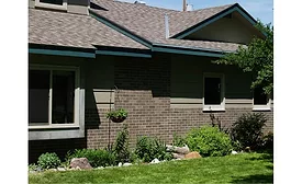 faux brick
