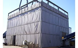 Sound curtain panels