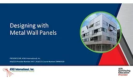 ATAS designing with metal wall