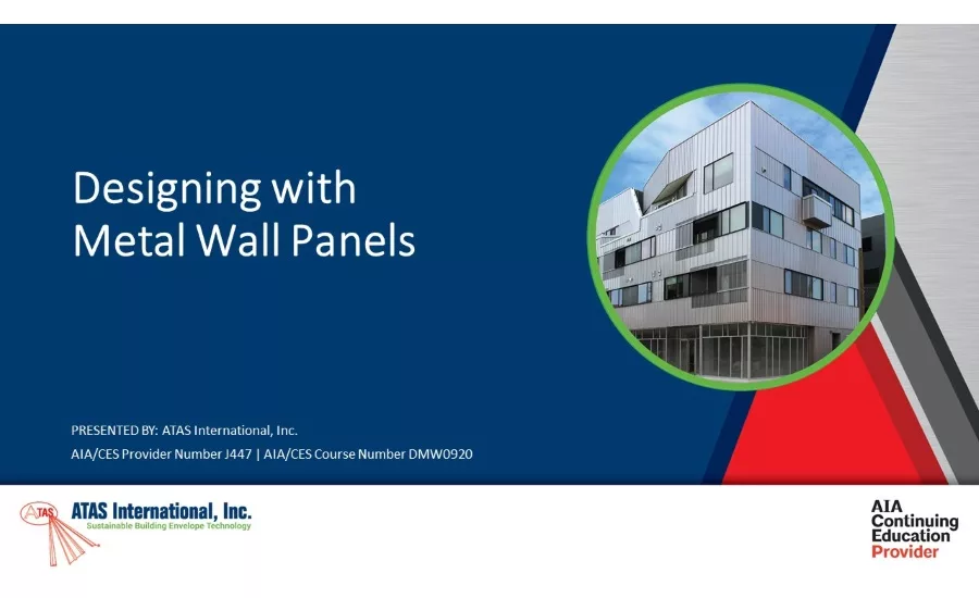 ATAS designing with metal wall