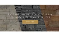Texture plus faux wall panels Texture plus faux wall panels