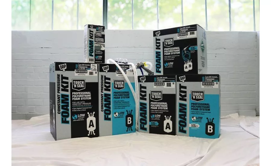 DAP spray foam kits
