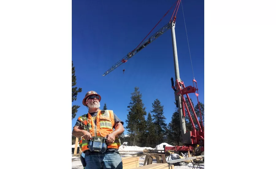 self erecting crane 3