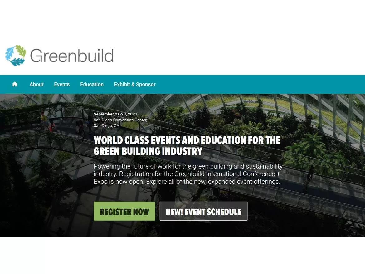 greenbuild 2021