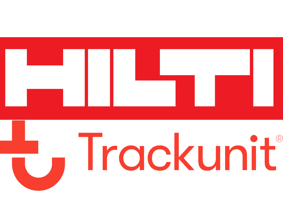 hilti and trackunit logo