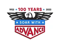 Advance Equipment 100 year anniversary logo.png