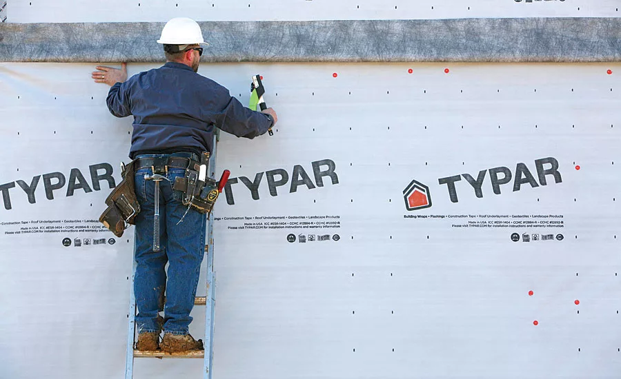 Housewrap tips
