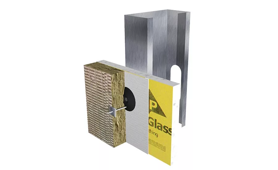 Mineral wool attachment