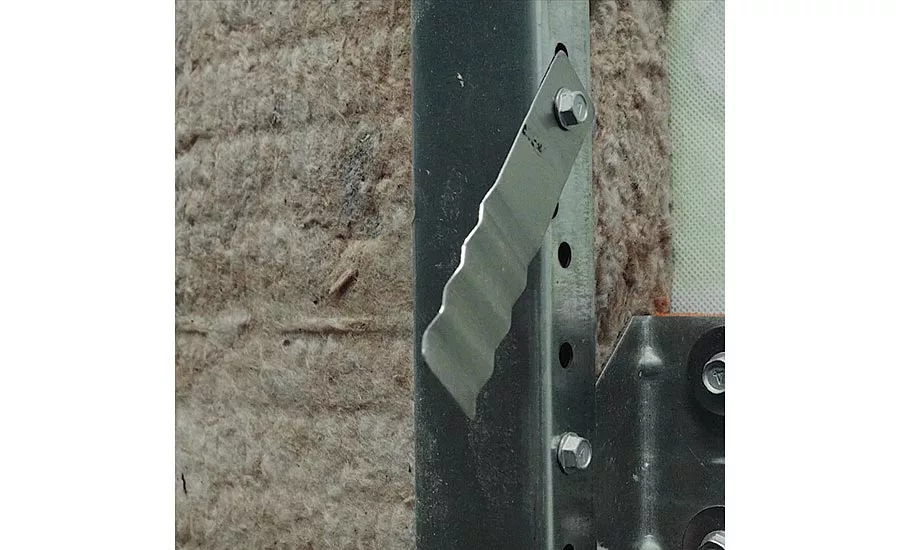 Mineral wool attachment