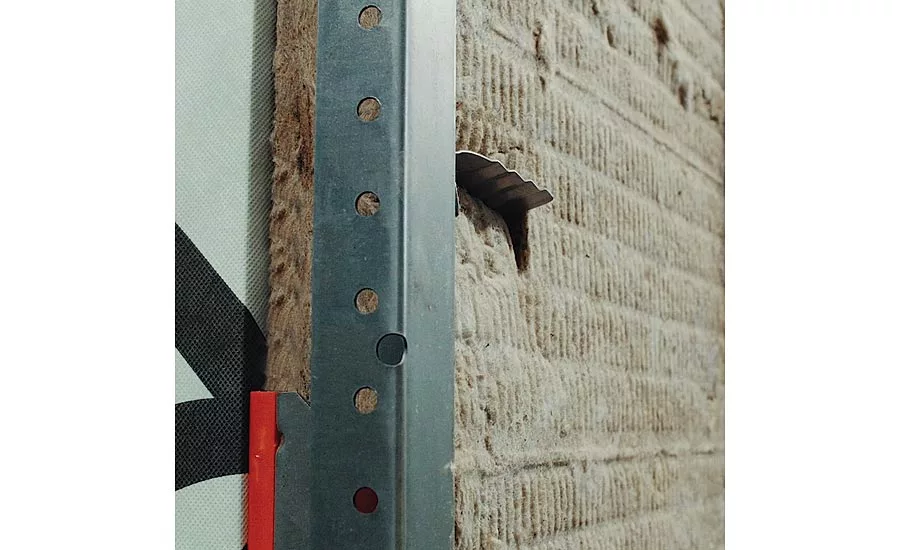 Mineral wool attachment