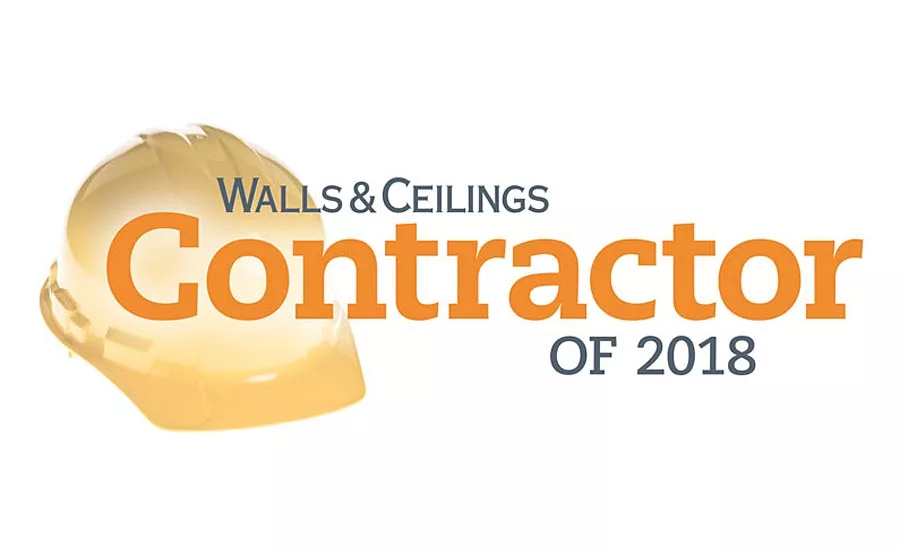walls and ceilings contractor of the year