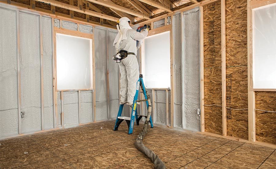 Three Spray Foam Insulation Tips 2018, How Thick Should Spray Foam Be In Basement Walls
