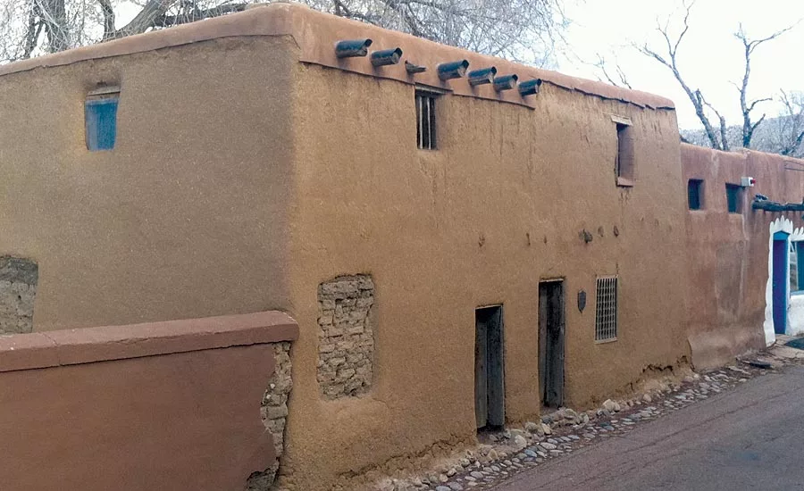 clay and plastering