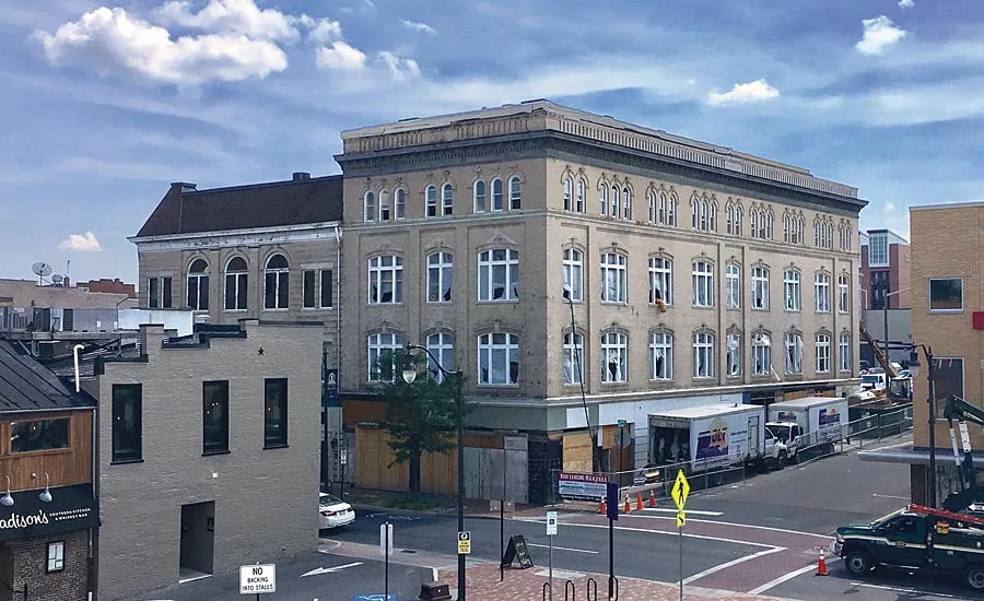 The Keezell Building restoration