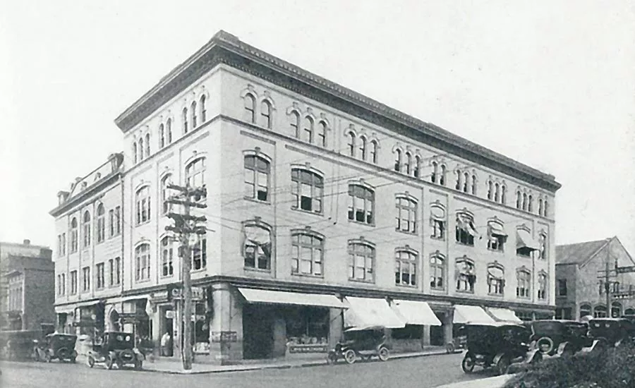 The Keezell Building restoration