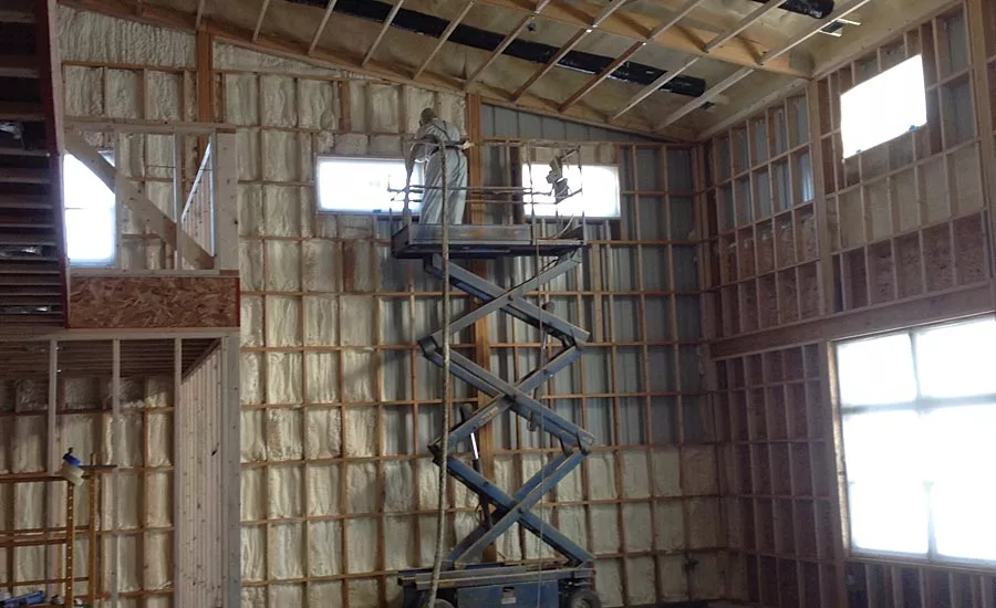 closed cell spray foam