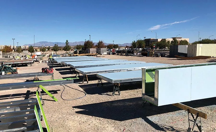 prefabricated panels