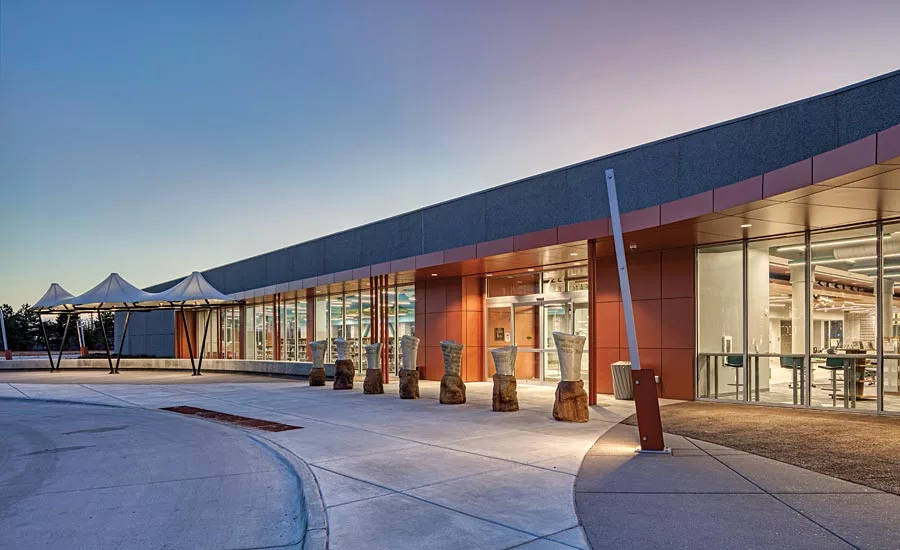 The Modern Library outside view