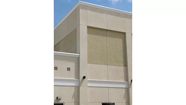 stucco parapet