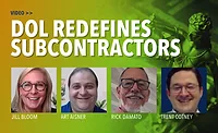 DOL Redefines Subcontractors DOL Redefines Subcontractors