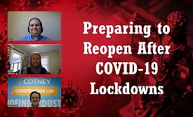 Preparing to reopen