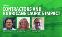 Contractors and Hurricane Laura’s impact