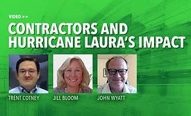 Contractors and Hurricane Laura’s impact