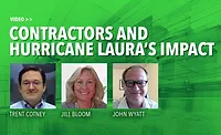 Contractors and Hurricane Laura’s impact